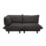 Outdoor sofas, Paletti sofa, 2 modules, left, thunder grey, Gray