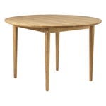 FDB Møbler C62 Bjørk dining table, 115 cm, oiled oak