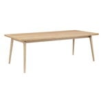 Dining tables, C65 Åstrup extendable dining table, 220 x 100 cm, lacquered oak, Natural