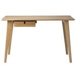 C67 Butler desk, 120 cm, lacquered oak