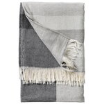 Blankets, R32 Agger throw, 180 x 130 cm, grey, Grey