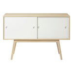 Sideboards & dressers, A83 Butler sideboard, oak - white, White