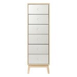 Sideboards & dressers, F23 Butler dresser, high, oak - white, White