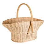 Wooden baskets, Kori basket, 45 x 25 cm, rattan, Natural