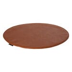 Fritz Hansen Series 7 chair seat cushion, walnut leather