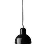 Pendant lamps, Kaiser Idell 6722-P pendant, black, Black