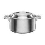 Pots & saucepans, Norden steel casserole, 3 L, uncoated, Silver