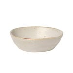 Bowls, Flow bowl, small, off - white speckle, White