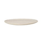 Plates, Flow plate, medium, off - white speckle, White