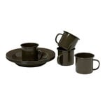 Tasses et mugs, Service de pique-nique Yard, 8 pièces, vert olive, Vert