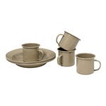 Cups & mugs, Yard picnic set, 8 pcs, cashmere, Beige