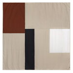 Part bedspread, 250 x 250 cm, cinnamon