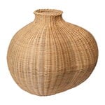 Vases, Bola braided floor vase, natural rattan, Natural