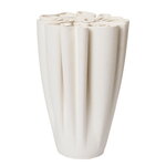 Vasen, Dedali Vase, Cremeweiß, Weiß