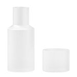 Carafes, Ripple carafe set, small, frosted, White