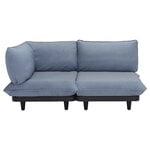 Outdoor-Sofas, Paletti Sofa-Set, 2 Module, links, Gewitterblau, Hellblau