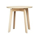Side & end tables, Area side table, lacquared oak, Natural