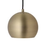 Frandsen Lampada a sospensione Ball, 18 cm, ottone antico opaco