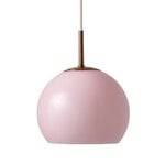 Frandsen Ball Glass pendant, 18 cm, light pink