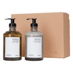 Apothecary gift box, body wash and body lotion