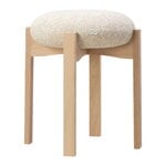 Fredericia Pioneer stool, lacquered oak - beige Zero 0001