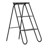 Bukto step ladder, 3-steps, black
