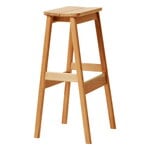 Bar stools & chairs, Angle barstool 75 cm, oak, Natural