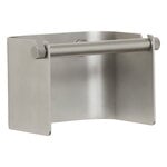 Arc toilet paper holder, steel
