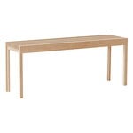 Benches, Lightweight bench, white oiled oak, Natural