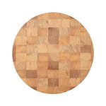 Chess cutting board, round, small