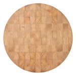 Ferm Living Chess cutting board, round, large