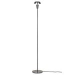 Table lamps, Tiny floor lamp, steel, Silver