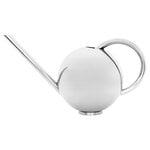 Orb watering can, mirror polished steel