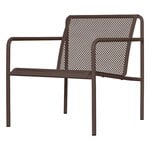 Ferm Living Dapple nojatuoli käsinojilla, dark chocolate