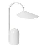 Ferm Living Lampada portatile Arum, bianco