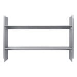 Ferm Living Lager Low Rack hylly/kenkäteline, alumiini