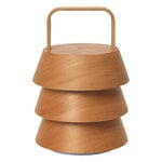Ferm Living Luver ladattava pöytävalaisin, luonnonväri