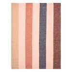 Ferm Living Hale torchon, cachemire - moka - bleu indigo