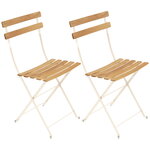 Fermob Bistro Naturel chair, 2 pcs, latte beige