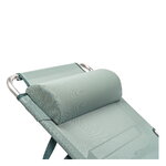 Fiam Amigo Outdoor headrest cushion for sunbed, sage green