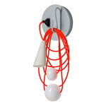 Wall lamps, Filo wall lamp, Eastern Coral, White