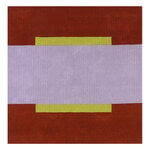 Wool rugs, Umbra rug, lilac - rust, Multicolour