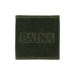Face cloth Agnes, 30 x 30 cm, moss