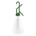 Suspensions, Lampe Mayday Outdoor, leaf green, Blanc