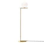 Flos IC F1 floor lamp, 24K gold