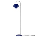 &Tradition Lampadaire Flowerpot VP12, bleu cobalt