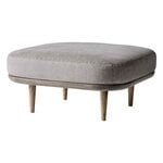 &Tradition Pouf Fly SC9, rovere affumicato, Hot madison 094
