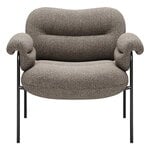 Armchairs & lounge chairs, Bollo lounge chair,  Main Line Flax 26 - black, Grey