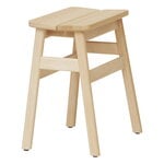Angle stool, 45 cm, beech