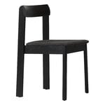 Chaises de salle à manger, Chaise Blueprint, chêne teinté noir - Hallingdal 65 0376, Noir